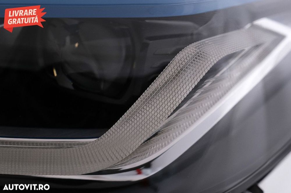 Faruri LED BMW Seria 5 G30 G31 Sedan Touring (2017-2019) LCI Design - 6
