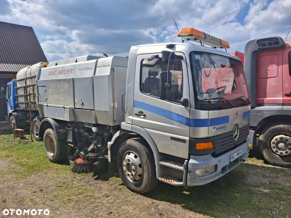 Mercedes-Benz Atego 1823 Zamiatarka Scarab - 9
