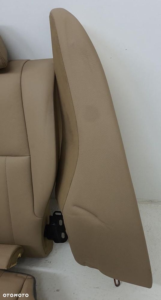 KANAPA TYLNA TYŁ SKÓRA MERCEDES W204 SEDAN - 4