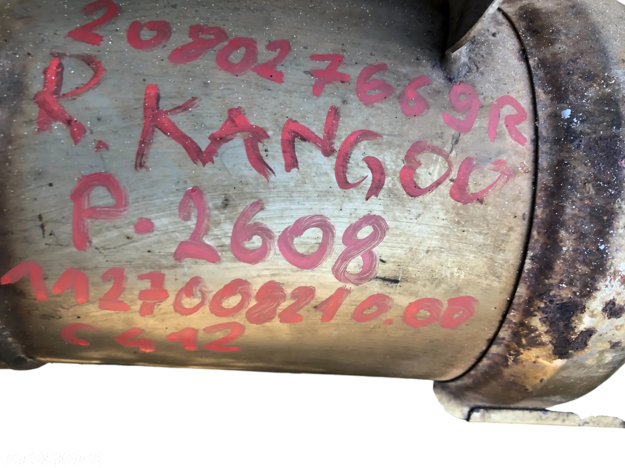 Filtr Cząstek DPF Katalizator Renault Kangoo 1.5 DCI 208027669R - Gwarancja Wysyłka Montaż - 4