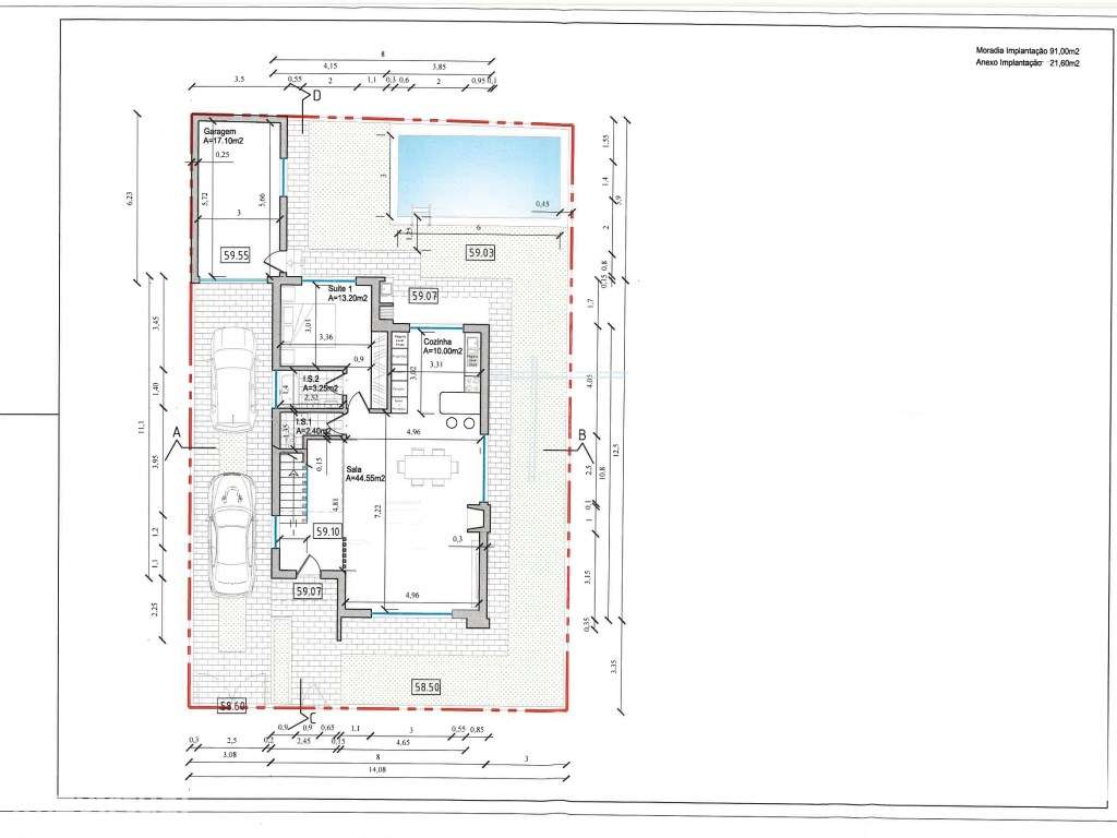 Terreno de 308m2 com projeto de arquitetura aprovado - Quintinhas - Grande imagem: 2/3