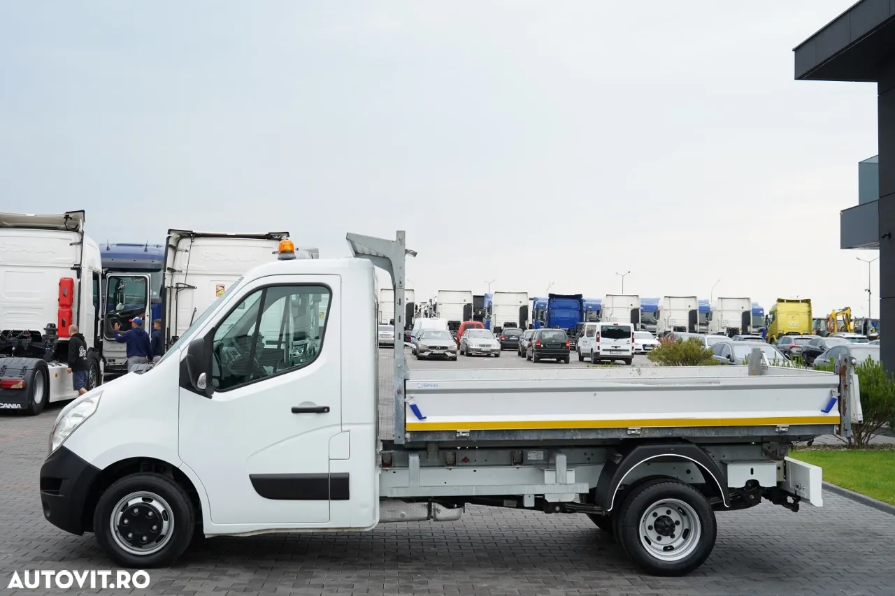 Renault MASTER / BASCULĂ / 130 CP / MANUALĂ / 3 LOCURI / IMPORTAT - 11