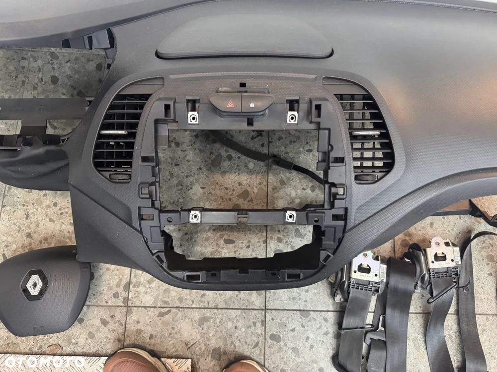 DESKA KONSOLA PULPIT PODUSZKI PASY RENAULT CAPTUR I - 3