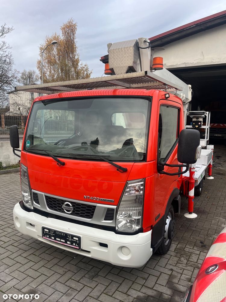 Nissan Podnośnik Koszowy Zwyżka Palfinger 210Bk 21 Metrów 16 w bok ! PILOT NA KABLU!! UDT !! Kosz 1000V Izolowany Jak Wumag Ruthmann Gsr - 1