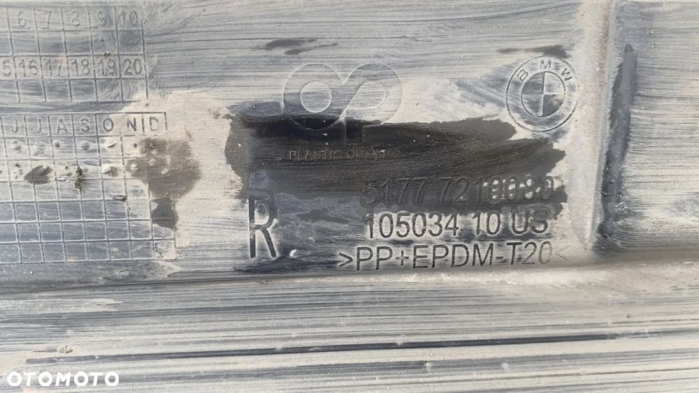 LISTWA PROGOWA PRAWA BMW X3 F25 X4 F26 7210080 - 6