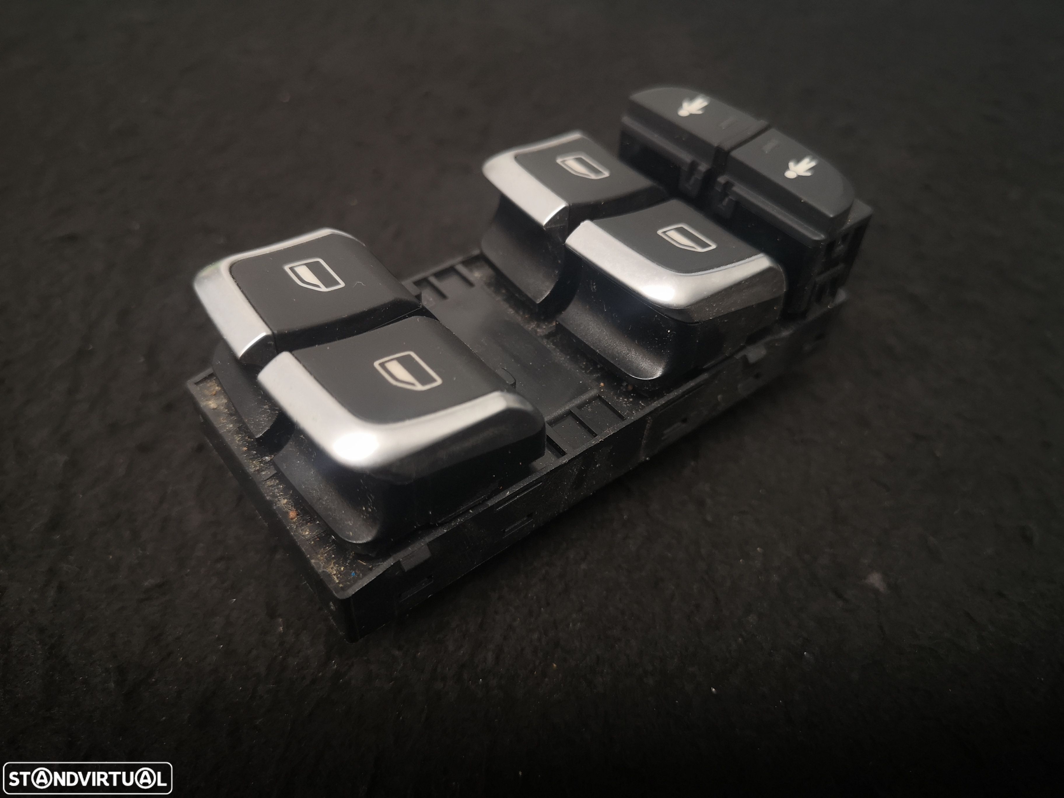 Interruptor comando de vidros ORIGINAIS Audi a6 c7 A7 2011-2017 (4x no estoque) - 1