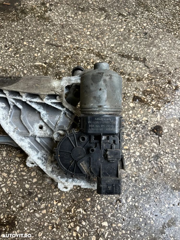 Ansamblu complet cu motoras stergatoare Ford Fiesta MK6 2011 Europa - 6