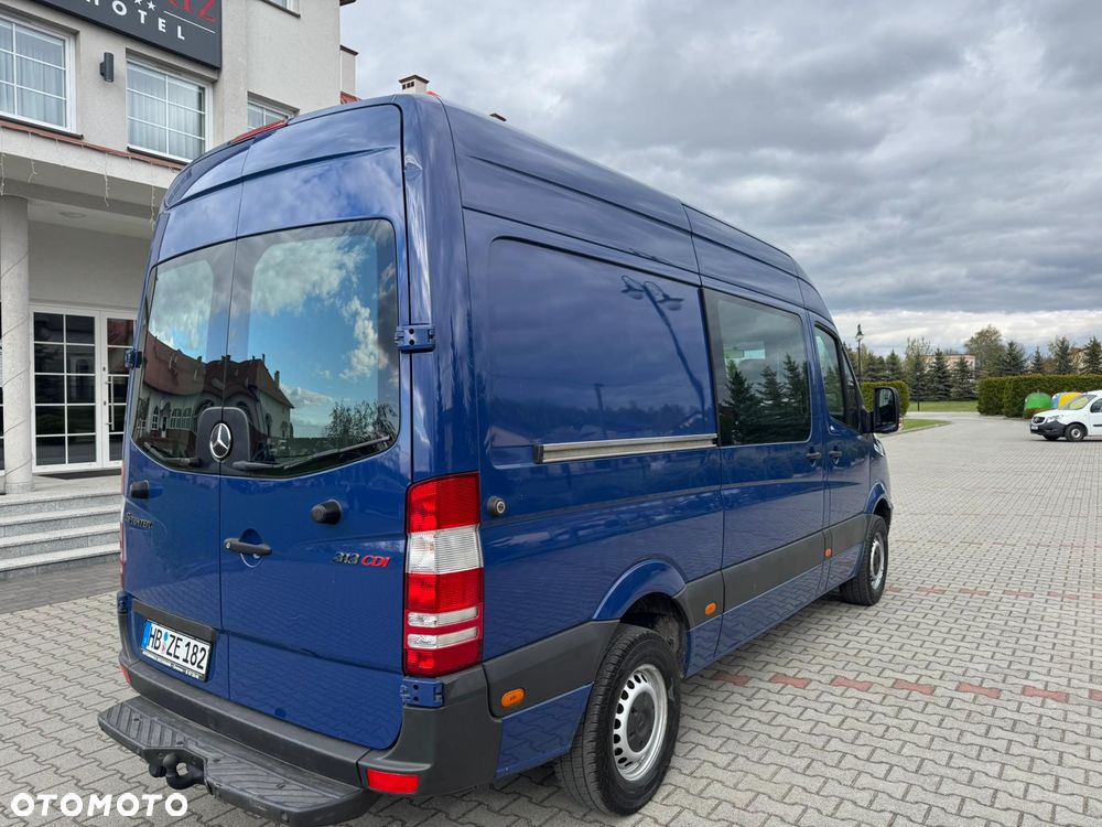 Mercedes-Benz Sprinter 313 L2H2 Klimatyzacja Elektryka Furgon 3os 2xPdc Hak - 16
