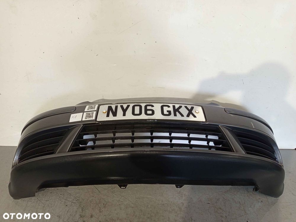 + ZDERZAK PRZÓD PRZEDNI VW VOLKSWAGEN GOLF 5 V PLUS + LA7T SZARY GRAFITOWY - 1