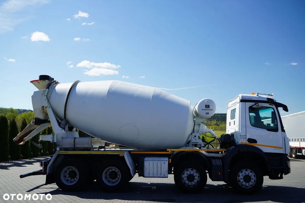 Mercedes-Benz AROCS 3240 / GRUSZKA 9M3 / 8x4 / BETONOMIESZARKA / AUTOMAT / KAMERY / ALUFELGI / - 7