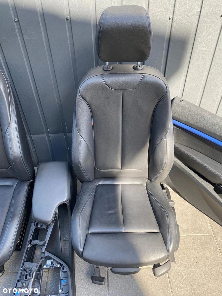 FOTELE TAPICERKA SKÓRA DAKOTA SCHWARZ BMW 3 GT F34 GRZANE M-PAKIET LED - 3