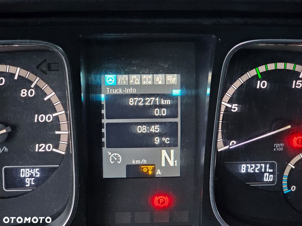 Mercedes-Benz Actros 2543• Euro 6  • 6x2 • HAKOWIEC HYVA 20.53 S • Żuraw FASSI F110M • NOWY Silnik!-Przebieg po wymianie silnika: 124.000 km - 10