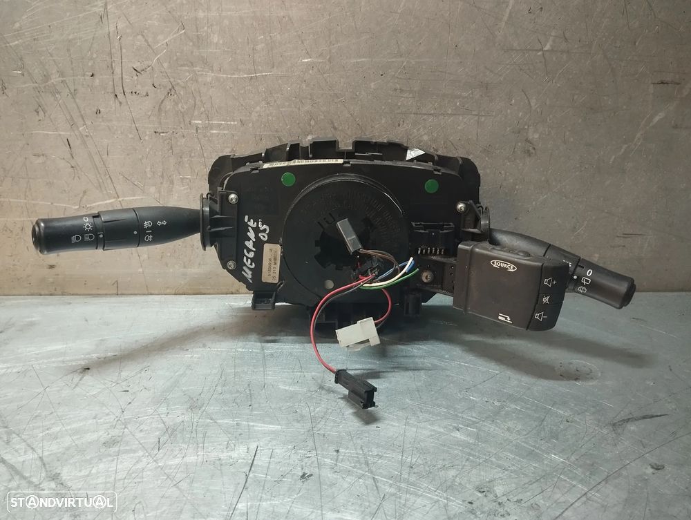COMUTADOR / MANETES PISCA / LUZES / FITA AIRBAG RENAULT MEGANE II 03-08 8200216462 820021646217 61835908 6183000010 - 1