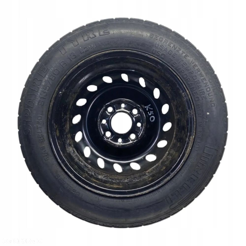 KOŁO DOJAZDOWE FIAT PANDA CINQUECENTO SEICENTO 135/80R13 4X98 ET33 - 1