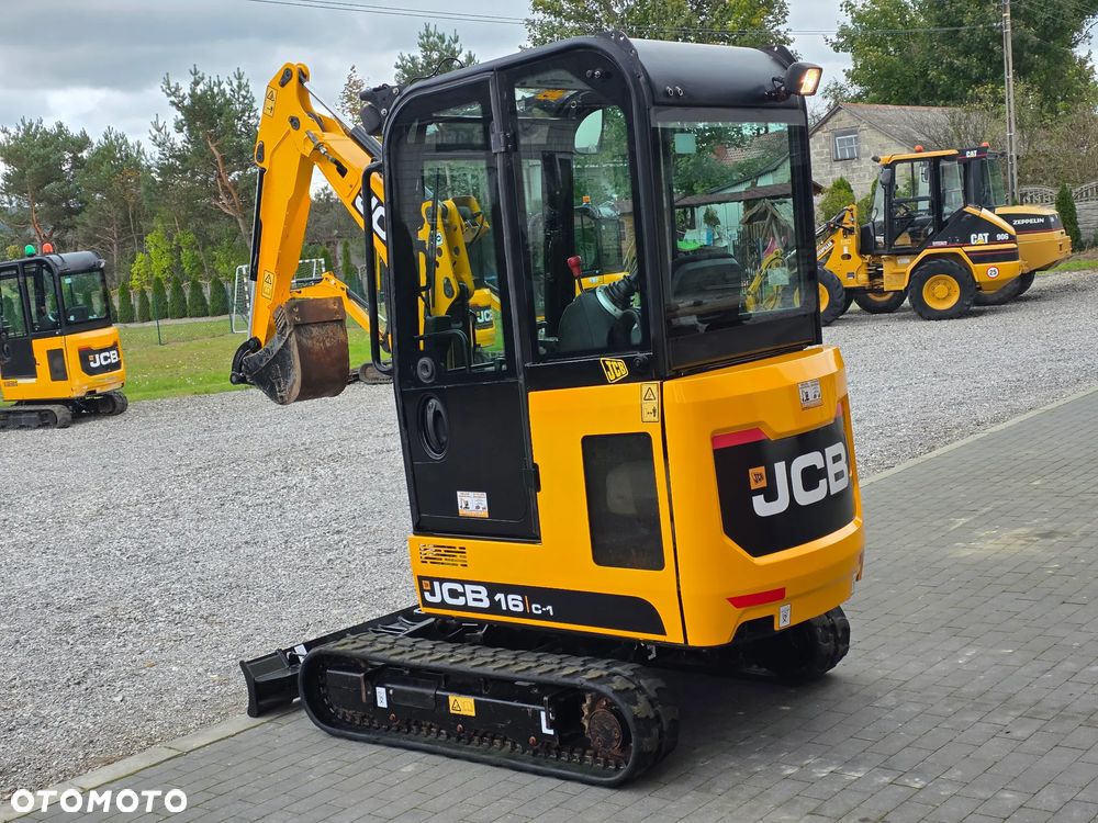 JCB JCB 16 C ful opcja najbogatsza jak nowa mini koparka sprowadzona 1 wł 8018 okazja 19 - 9