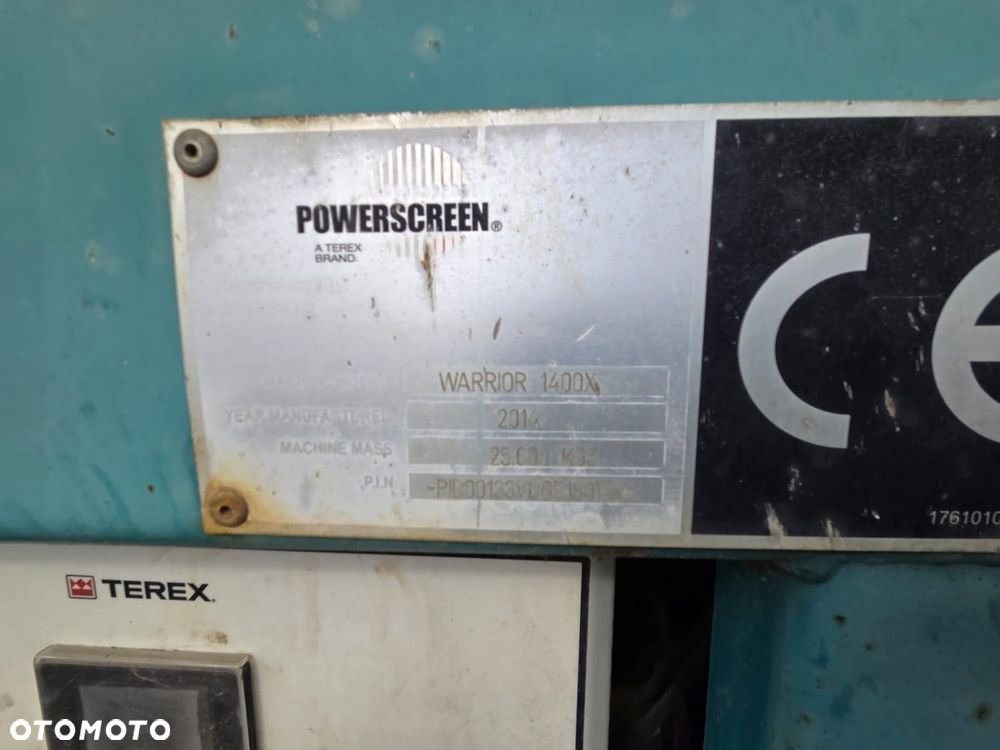 Powerscreen WARRIOR 1400X ( Finlay , McCloskey, Sandvik, Metso, CAT ) - 13