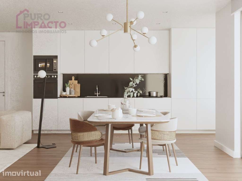 NOVO T1 1º piso em Águas Santas com Varanda - Grande imagem: 3/13