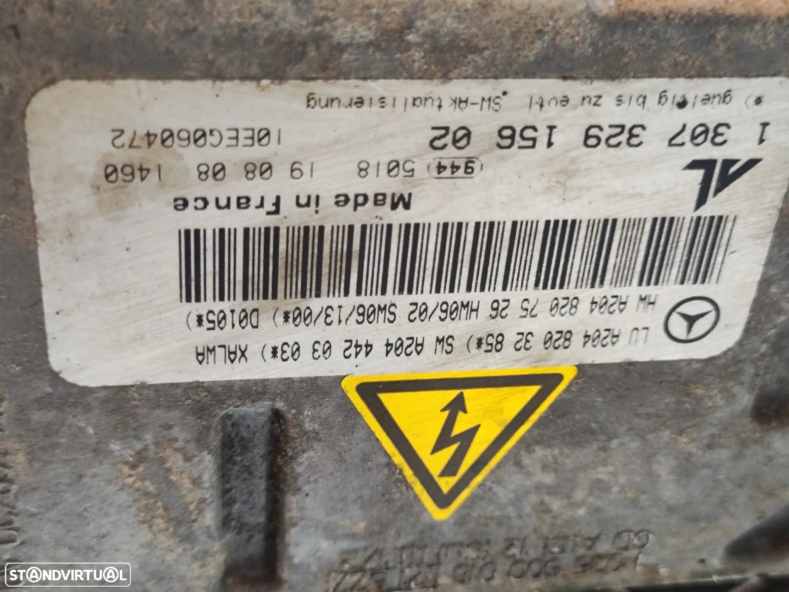 Conjunto Oticas / Farois Xenon Mercedes W204 Class C - A2048203285 | 130732915602 - Esquerda | Direita | Original | Originais - 10