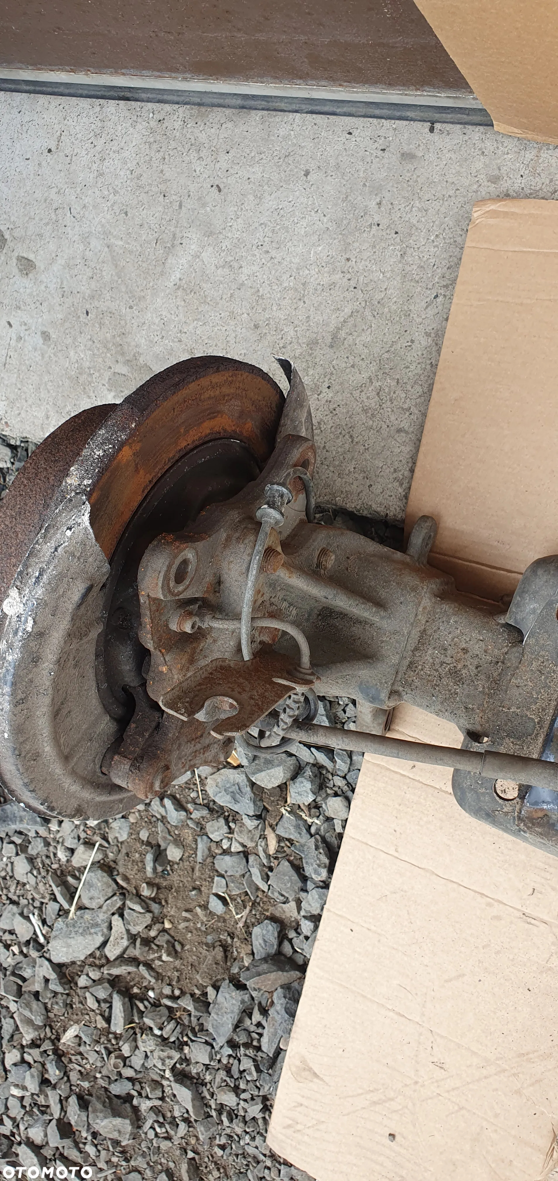 Oś tylna belka zawieszenia tył Citroen Jumper Ducato III Boxer 01374249080 - 6