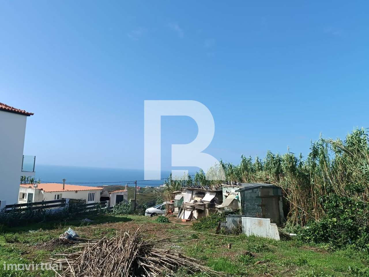 Terreno Urbano com vista mar na Azóia, Colares - Grande imagem: 3/16
