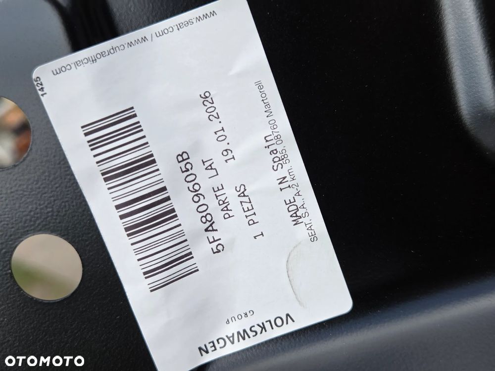 Próg Słupek A B lewy Seat Cupra León IV KL Hatchback 5FA809605B Rama Poszycie Lewe Słupek A B Seat Cupra Leon IV 4 KL Hatchback - 6