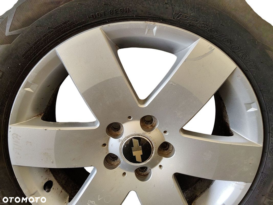 FELGI Z OPONAMI CHEVROLET CAPTIVA I 17'' 7J ET46 5X115 F503151-12 235/60/17 - 4