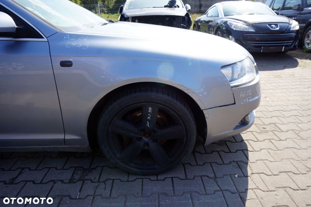 MASKA ZDERZAK BŁOTNIKI LAMPY A6 C6 LY7J S-LINE AUDI 2004-2008 SREBRNY PRZÓD KOMPLETNY - 14