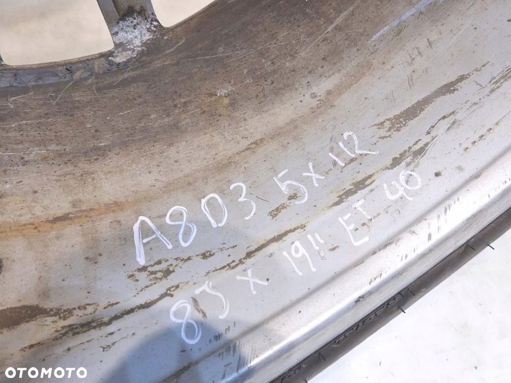 KOŁA FELGI OPONY 235/45/R19 7mm AUDI A8 D3 4E0601025AL - 2