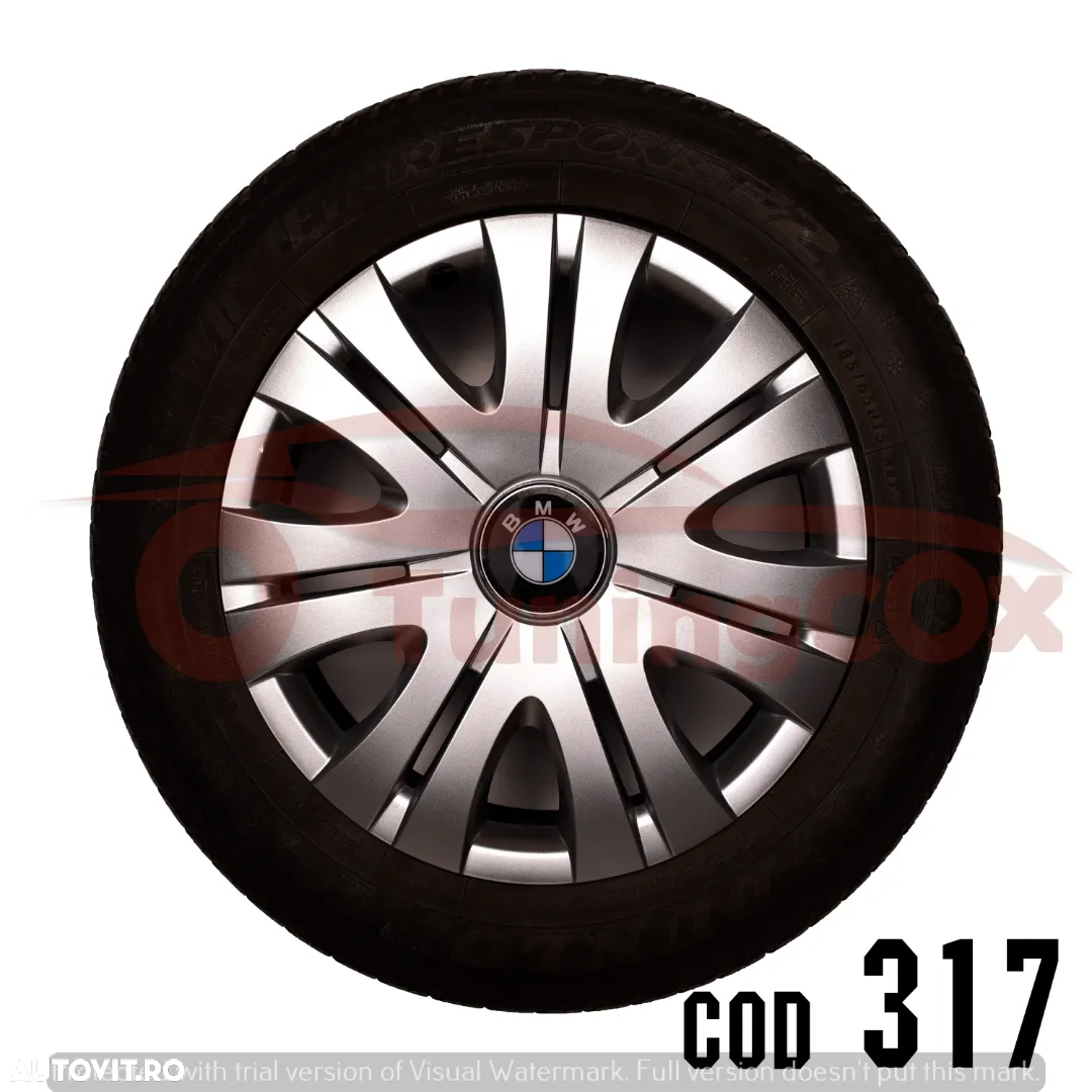 Capace roti R15 BMW la set de 4 buc,covorase interioare,manson schimbator - 10