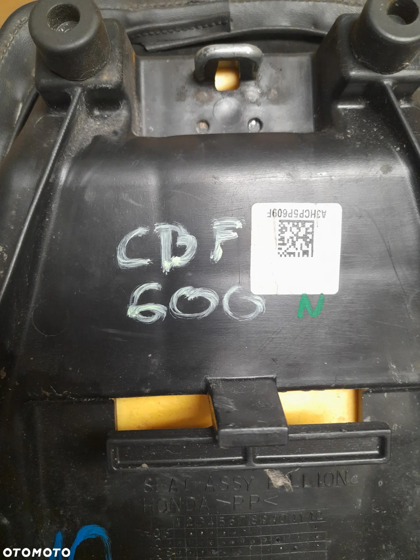 Siedzenie pasażera Honda CBF 500 600 1000 - 3