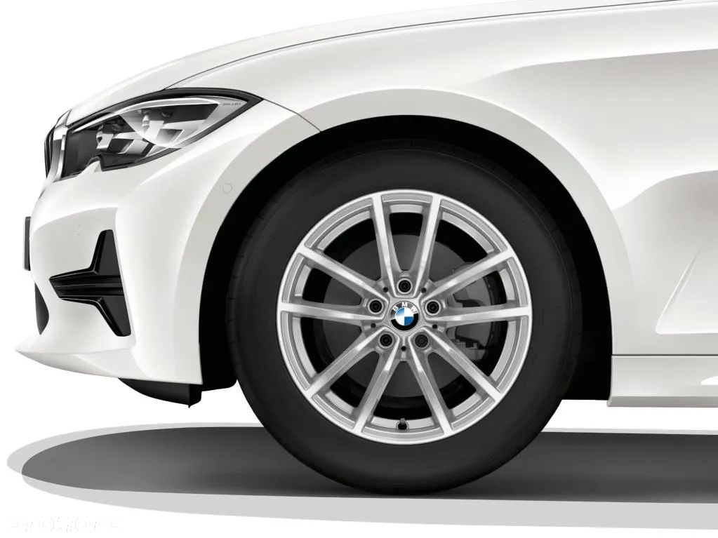 Nowy komplet kół zimowych BMW 17" V-Spoke 778 reflex silver - 1