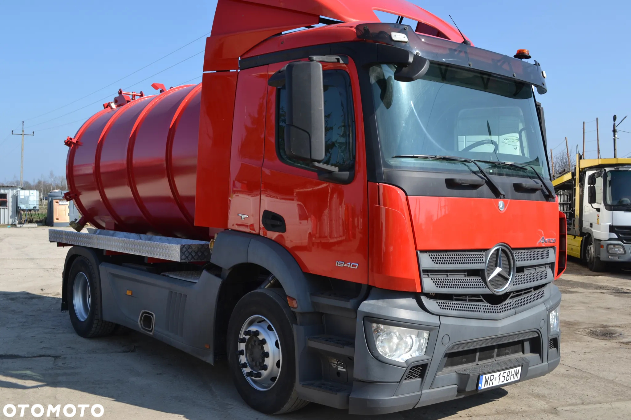 Mercedes-Benz ANTOS 1840 ASENIZACYJN SZAMBIARKA NOWA BECZKA 12.5 m³ POMPA JUROP MOD.PN 106 D  KLIMATYZACJA - 2