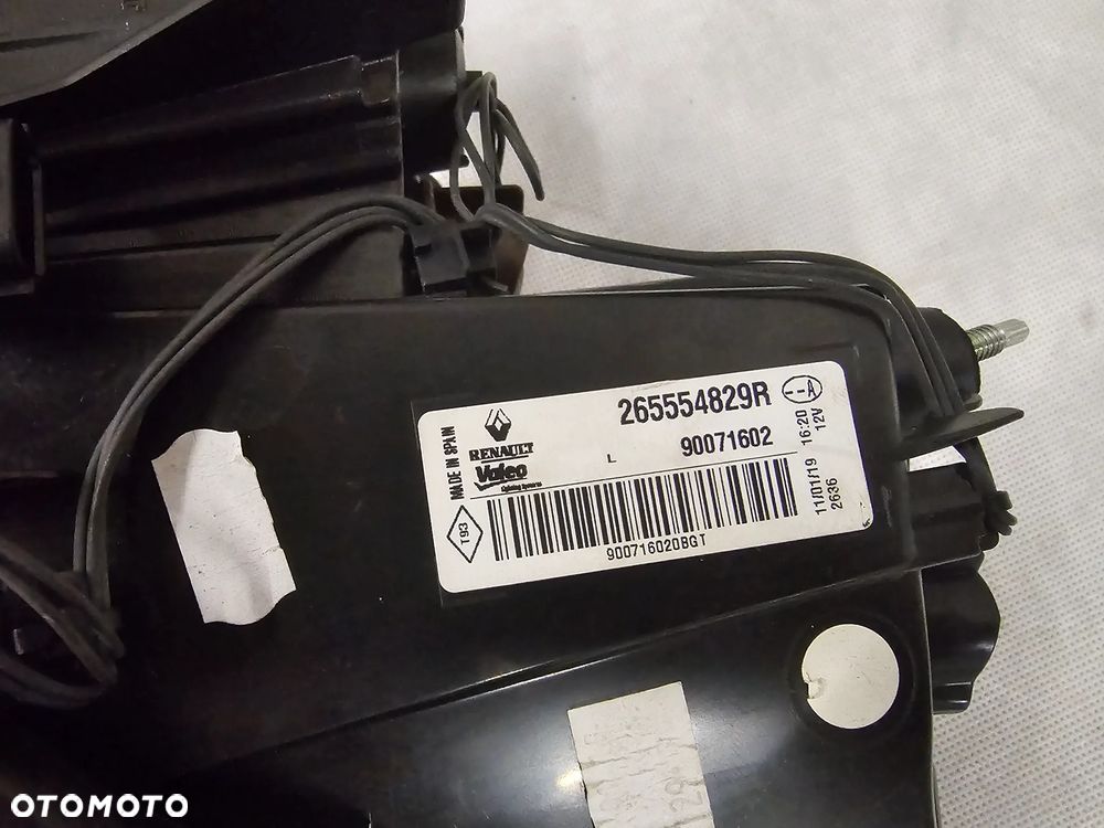 Lampa lewa RENAULT MEGANE 265554829R - 4