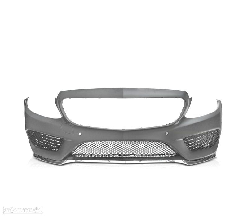 PARA-CHOQUES FRONTAL MERCEDES CLASE C W205 14-18 LOOK AMG PDC - 4
