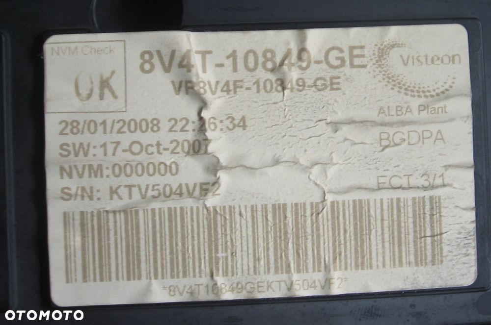 licznik FORD FOCUS II C-MAX I lift 8V4T-10849-GE - 4