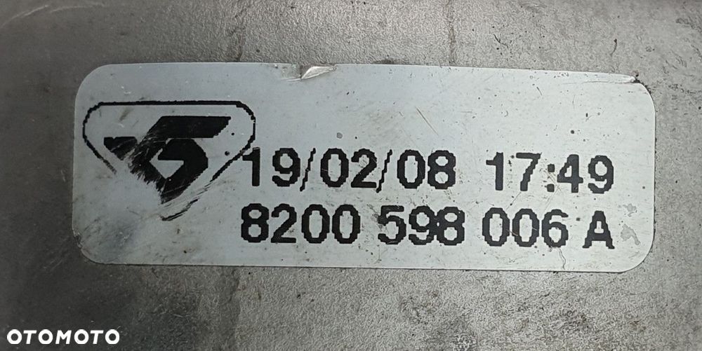 RURKA INTERCOOLERA DACIA LOGAN MCV I 8200598006 - 2