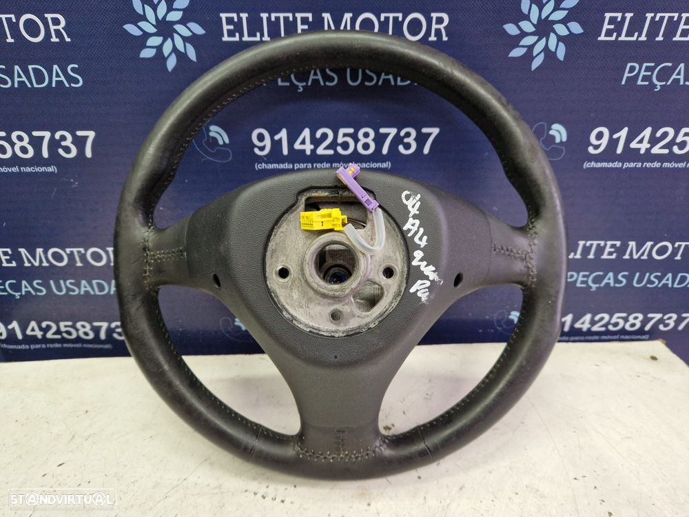 Volante usado pele com airbag AUDI A4 B6 PATILHAS - 5