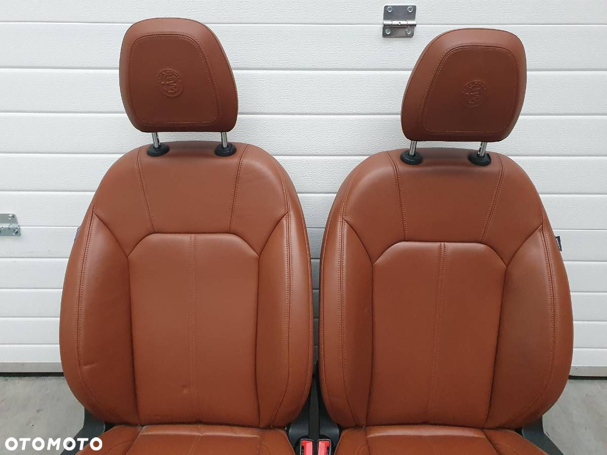 FOTELE KANAPA BOCZKI SKÓRA WNĘTRZE KOMPLET ALFA ROMEO GIULIA EUROPA - 17