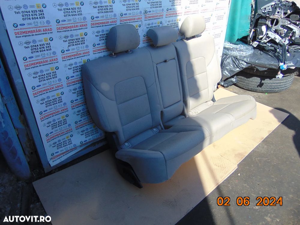 Scaune fata Hyundai Tucson 2015-2020 banchete spate scaune fata interior Tucson piele cu incalzire - 9