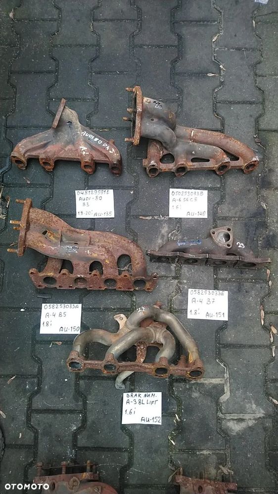 W-wa VW VOLKSWAGEN AUDI KOLEKTOR WYDECHOWY - 25