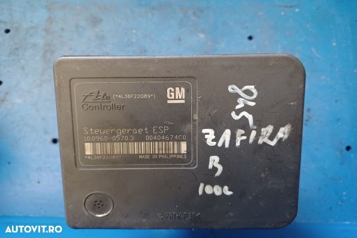 Pompa ABS 00404674C0, 13244860 Opel Zafira B [2005 - 2010] Minivan 5- - 1