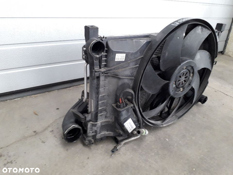 MERCEDES C KLASA W203 1.8 16V 02R. WENTYLATOR CHŁODNICE INTERCOOLER A2035000193KZ - 6