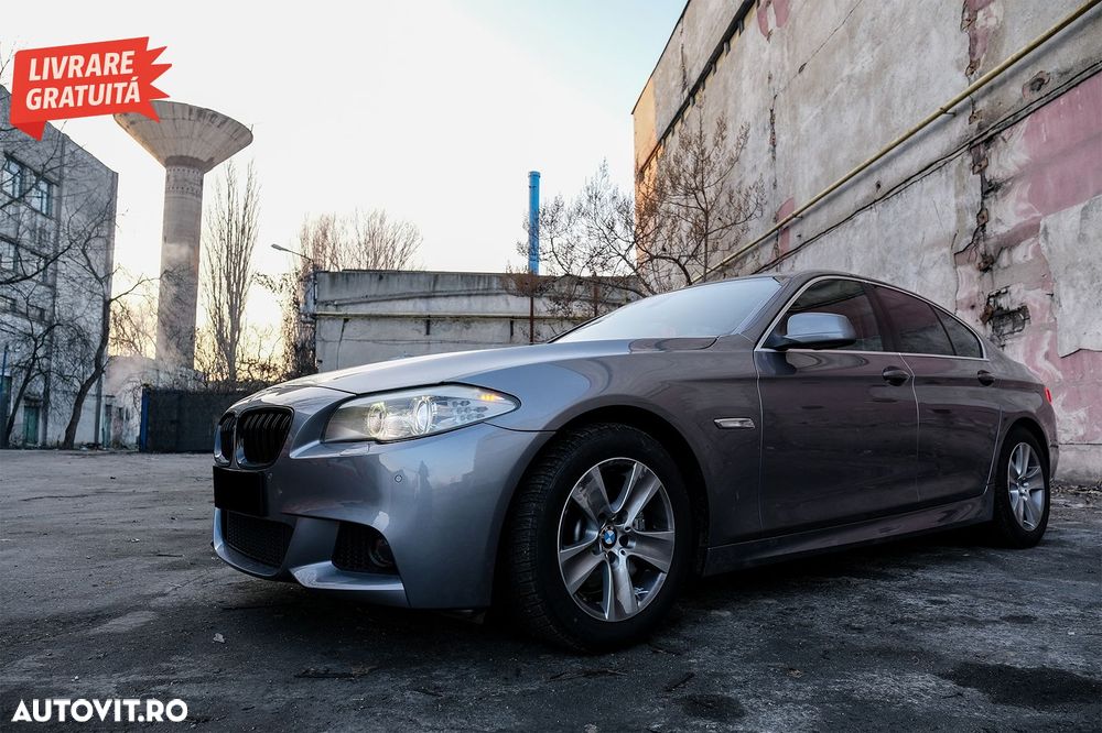 Bara Fata BMW Seria 5 F10 F11 (2011-2014) M-Technik Design fara Proiectoare Ceata- livrare gratuita - 6