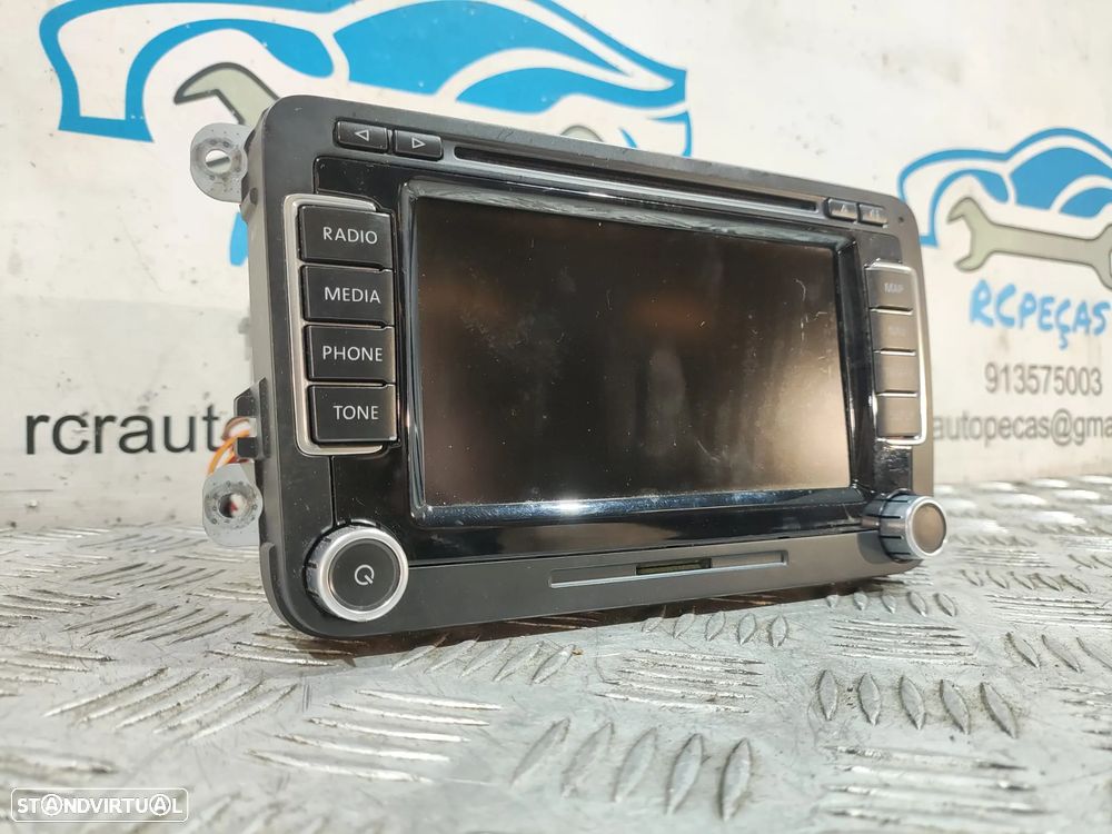 - Radio Sistema de navegação GPS Continental VW Volkswagen Scirocco III 3 - 3