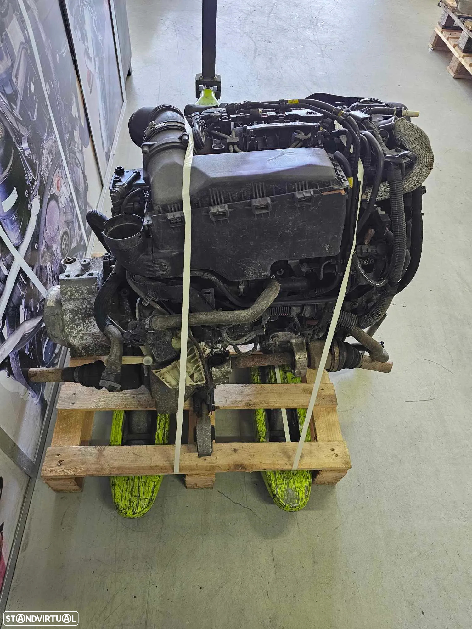 Motor Citroen Berlingo 1.6 HDI 2008, de 90cv, ref 9H02 - 3