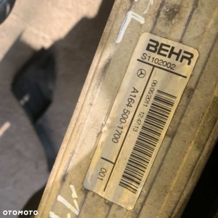 mercedes 350 ML 320 cdi  GL 164 R 251 klima chłodnice - 5