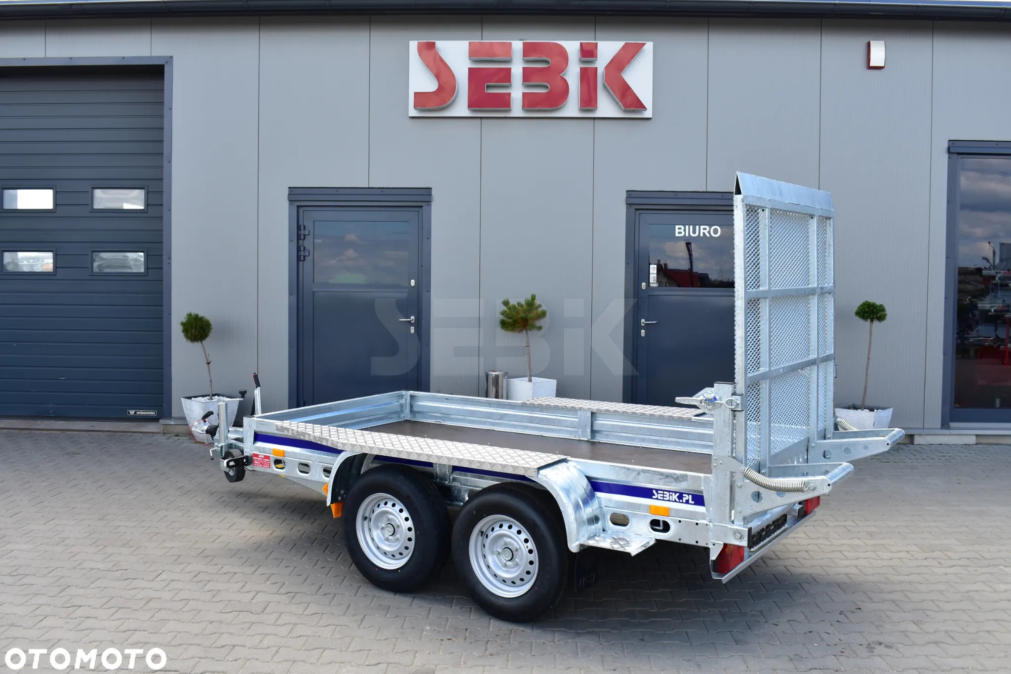 Inny WIOLA B2730 Trap lub najazdy. Transport minikoparki. - 3