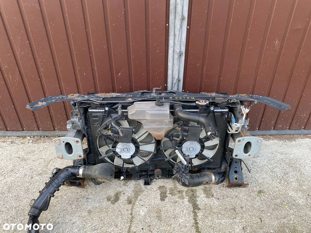 KOMPLETNY PAS PRZEDNI BELKA CHŁODNICE WZMOCNIENIE MAZDA 6 GJ - 7