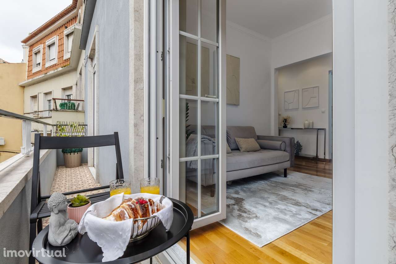 Apartamento T2 com varanda em São Vicente / Graça - Grande imagem: 2/19