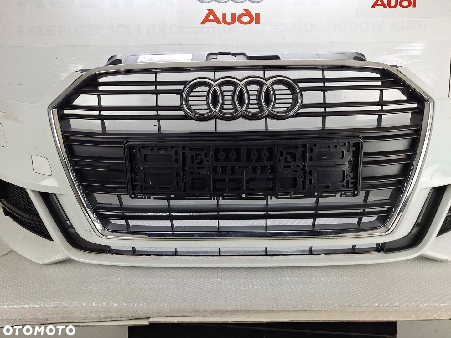 ZDERZAK AUDI A3 8V 8V4 SB HB 2017-2020 S-LINE LIFT SPORTBACK 4XPDC OE ASO - 2